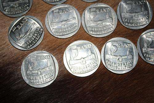 ***NELSON MANDELA 1994 R5 INAGURATION***